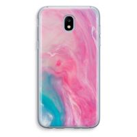 Roze explosie: Samsung Galaxy J5 (2017) Transparant Hoesje