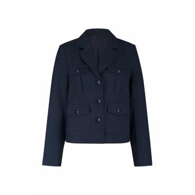 Label Dot - Blauw | Dames | Jasje | Blauw | 44 | regular | Kamst mode