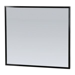 Spiegel Sanitop Silhouette 80x70x2.5 cm Aluminium Zwart