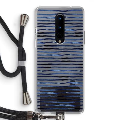 Verrassende lijnen: OnePlus 8 Transparant Hoesje met koord