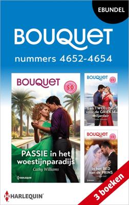 Bouquet e-bundel nummers 4652 - 4654 - Cathy Williams, Jackie Ashenden, Lorraine Hall - ebook