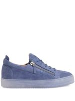 Giuseppe Zanotti baskets Frankie à détails de zips - Bleu