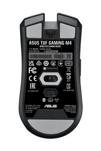 Asustek Computer TUF Gaming M4 WL Gaming-muis Radiografisch, Bluetooth Optisch Zwart 6 Toetsen 12000 dpi