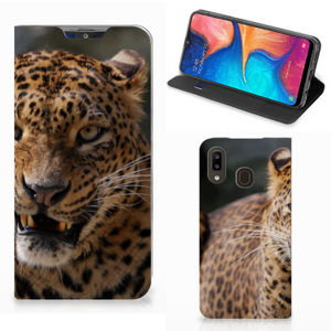 Samsung Galaxy A30 Hoesje maken Luipaard