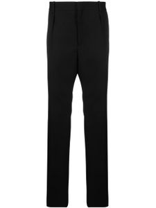 Saint Laurent pantalon de costume à rayures latérales - Noir