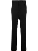 Saint Laurent pantalon de costume à rayures latérales - Noir - thumbnail