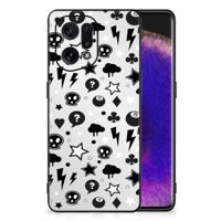 Telefoonhoesje OPPO Find X5 Silver Punk