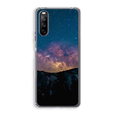 Travel to space: Sony Xperia 10 III Transparant Hoesje