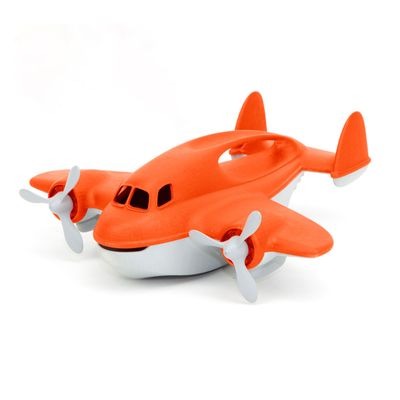 Green Toys blusvliegtuig oranje
