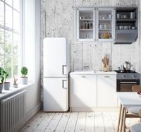 Fotobehang houten berk planken