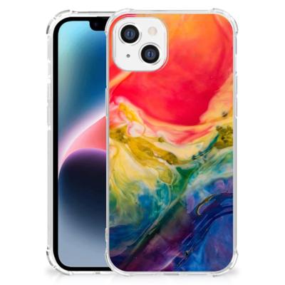 Back Cover Apple iPhone 14 Plus Watercolor Dark Back Cover Apple iPhone 14 Plus Watercolor Dark