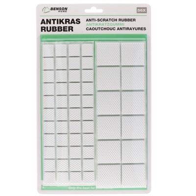 Benson Antikras rubber - wit - 112x delig - meubelviltjes