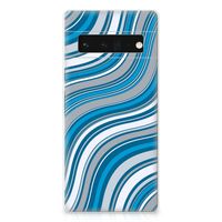 Google Pixel 6 Pro TPU bumper Waves Blue