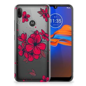 Motorola Moto E6 Plus TPU Case Blossom Red