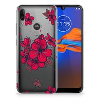 Motorola Moto E6 Plus TPU Case Blossom Red