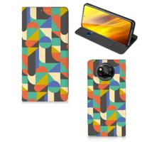 Xiaomi Poco X3 Pro | Poco X3 | Hoesje met Magneet | Funky Retro