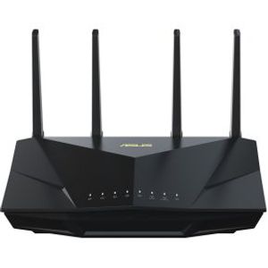 ASUS RT-AX5400 draadloze router Gigabit Ethernet Dual-band (2.4 GHz / 5 GHz) Zwart