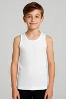 Young jongens hemd microfiber - jongens onderhemd brede bandjes - Naadloos