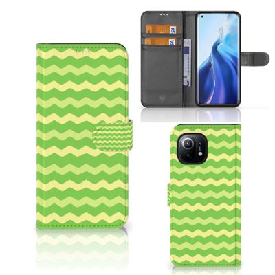 Xiaomi Mi 11 | Telefoon Hoesje | Waves Green