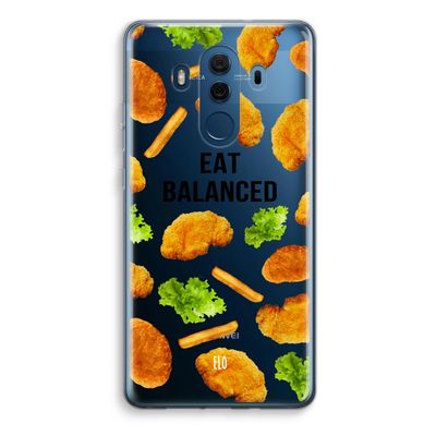 Eat Balanced: Huawei Mate 10 Pro Transparant Hoesje