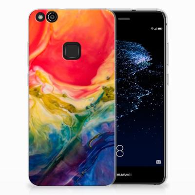 Smartphone hoesje Huawei P10 Lite Watercolor Dark