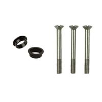AMI bevestigingsset - voor veiligheidsschilden - schroeven M6x70mm RVS (3x+2ring) - 900181