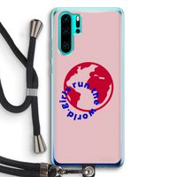 Run The World: Huawei P30 Pro Transparant Hoesje met koord