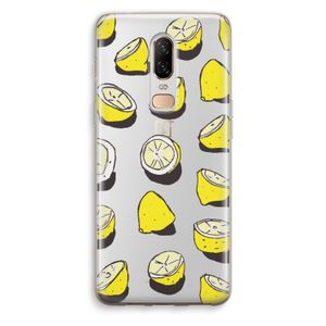 When Life Gives You Lemons...: OnePlus 6 Transparant Hoesje