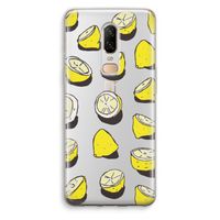 When Life Gives You Lemons...: OnePlus 6 Transparant Hoesje