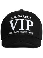 DSQUARED2 casquette à logo brodé - Noir