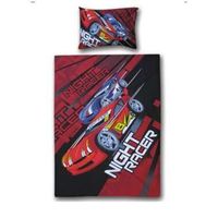 Vipack dekbedovertrek Night Racer - rood - 140x200/220 cm - Leen Bakker - thumbnail