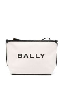 Bally pochette à logo imprimé - Tons neutres