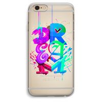 Dream: iPhone 6 Plus / 6S Plus Transparant Hoesje