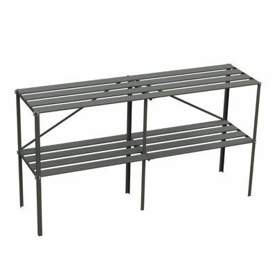 Royal Well kweektafel vrijstaand 165x45x90 cm - groengrijs Royal Well kweektafel vrijstaand 165x45x90 cm - groengrijs