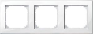 Merten M-Smart afdekraam 3-voudig polarwit glanzend 478319