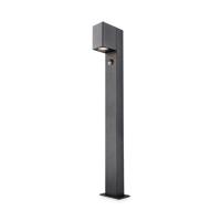 Marion LED Sokkellamp buiten zwart - 100 cm - Bewegingssensor - Padverlichting - GU10 Fitting - Max. 7 Watt - IP65 Waterdicht