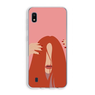 Woke up like this: Samsung Galaxy A10 Transparant Hoesje