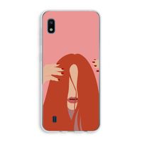 Woke up like this: Samsung Galaxy A10 Transparant Hoesje