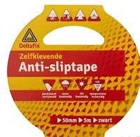 Anti-sliptape 50mmx5m zwart - Deltafix