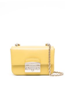 Furla mini sac à bandoulière Metropolis en cuir - Jaune