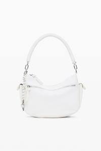 Ovale tas met 3D-logo - WHITE - U