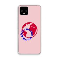 Run The World: Pixel 4 Transparant Hoesje