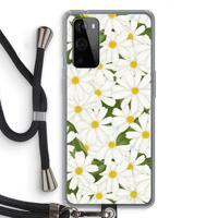 Summer Daisies: OnePlus 9 Pro Transparant Hoesje met koord - thumbnail