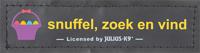Limited edition paaslabel - Snuffel, zoek en vind