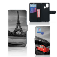 Samsung Galaxy M31 Flip Cover Eiffeltoren