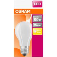 OSRAM HOMELIGHTING 4058075305014 LED-lamp Energielabel D (A - G) E27 Peer 17 W = 150 W Warmwit (Ø x l) 70.0 mm x 118 mm 1 stuk(s)