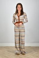 Missoni broek DS25SI0I-BR010Q multi brown/cream/grey