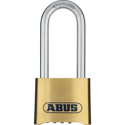 Combinatiehangslot - ABUS - 180IB/50HB63 B/DFNLI - Gesmeed messing huis - Roestvrijstalen handgreep - Numerieke code