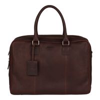 Burkely Antique Avery Worker 15.6" laptop bag-Brown - thumbnail