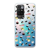 Sushi time: Xiaomi Redmi 10 Transparant Hoesje